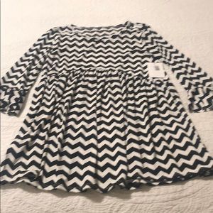 NWT peplum top with bell 3/4 sleeve